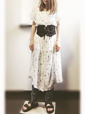 sHimA*kOさん（レディース・153cm）の夏コーディネート