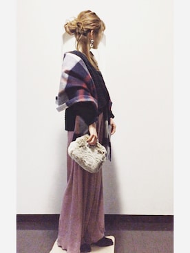 sHimA*kOさん（レディース・153cm）の冬コーディネート