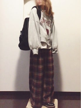 「C.ali（カリ）のアイテム」を使った、sHimA*kOさん（レディース・153cm）の冬コーディネート