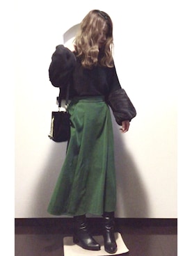 sHimA*kOさん（レディース・153cm）の冬コーディネート