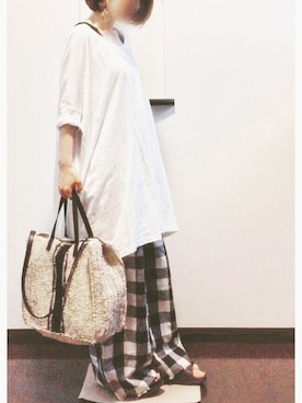 sHimA*kOさん（レディース・153cm）の春コーディネート