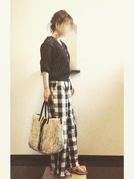 「DRWCYS（ドロシーズ）のアイテム（アクセサリー）」を使った、sHimA*kOさん（レディース・153cm）の夏コーディネート