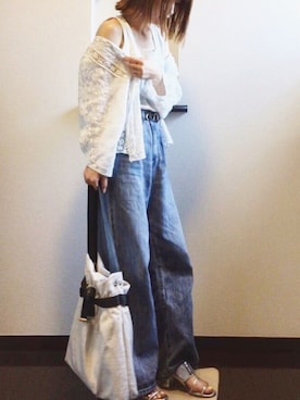 sHimA*kOさん（レディース・153cm）の夏コーディネート