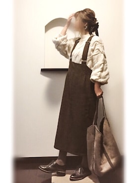 sHimA*kOさん（レディース・153cm）の冬コーディネート