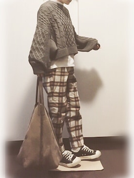 sHimA*kOさん（レディース・153cm）の冬コーディネート