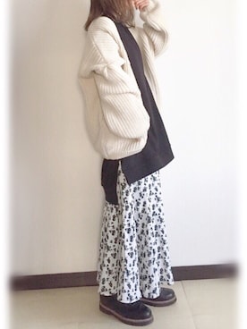 「C.ali（カリ）のアイテム」を使った、sHimA*kOさん（レディース・153cm）の冬コーディネート