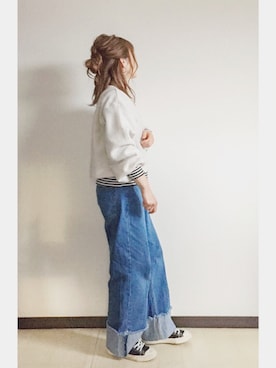 sHimA*kOさん（レディース・153cm）の冬コーディネート