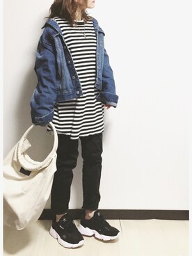 sHimA*kOさん（レディース・153cm）の春コーディネート