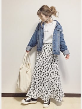 sHimA*kOさん（レディース・153cm）の春コーディネート