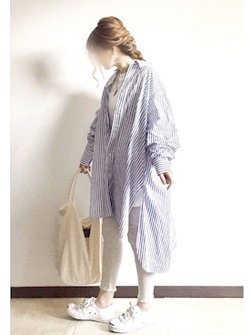 sHimA*kOさん（レディース・153cm）の春コーディネート