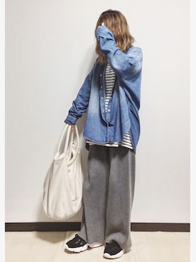 sHimA*kOさん（レディース・153cm）の春コーディネート