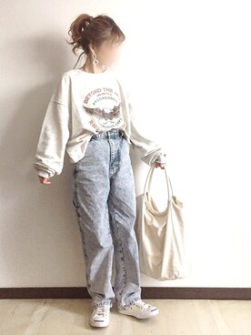 sHimA*kOさん（レディース・153cm）の春コーディネート