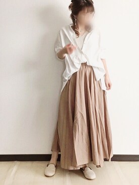 sHimA*kOさん（レディース・153cm）の夏コーディネート