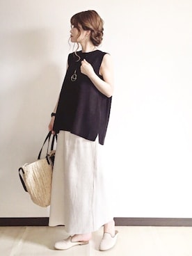 sHimA*kOさん（レディース・153cm）の夏コーディネート