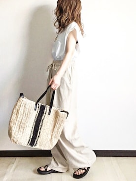 sHimA*kOさん（レディース・153cm）の夏コーディネート