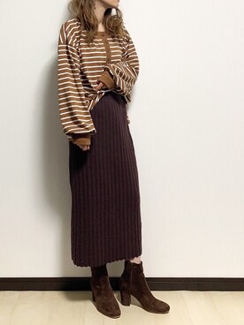 sHimA*kOさん（レディース・153cm）の秋コーディネート