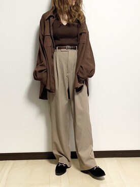 sHimA*kOさん（レディース・153cm）の秋コーディネート