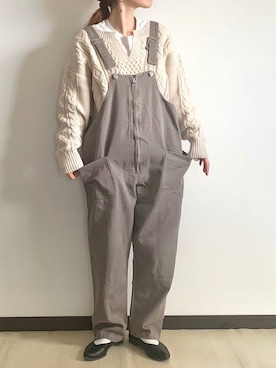 sHimA*kOさん（レディース・153cm）の冬コーディネート