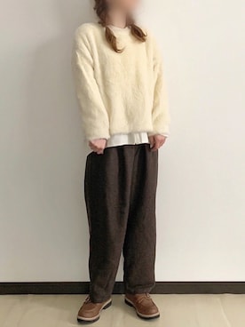 「C.ali（カリ）のアイテム」を使った、sHimA*kOさん（レディース・153cm）の冬コーディネート