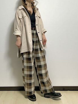 「C.ali（カリ）のアイテム」を使った、sHimA*kOさん（レディース・153cm）の冬コーディネート