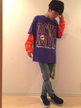 「gallery（ギャラリー）のアイテム」を使った、そーたさん（メンズ・165cm）の秋コーディネート