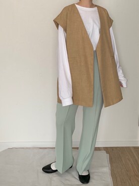 バイきんさん（レディース・159cm）の春コーディネート