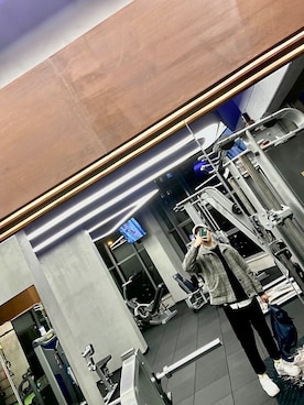 「NIKE（ナイキ）のアイテム（その他シューズ、ホワイト系）」を使った、GAN_yyyyさん（メンズ・175cm）の冬コーディネート