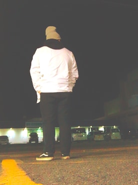 「NIKE SB（ナイキエスビー）のアイテム（ジャケット/アウター）」を使った、takaki0303さん（メンズ・165cm）の秋コーディネート