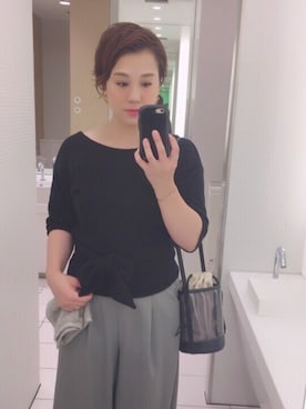 「アイテム（ピアス（両耳用））」を使った、SAKAGUCHI YUIさん（レディース・162cm・30代）の夏コーディネート