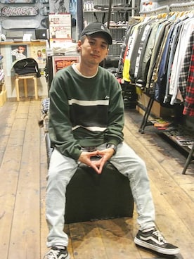 「GIMME FIVE」｜gimmefiveさん（メンズ・175cm）の冬コーディネート