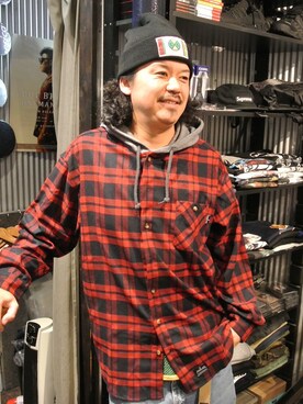 「GIMME FIVE」｜gimmefiveさん（メンズ・180cm）の冬コーディネート
