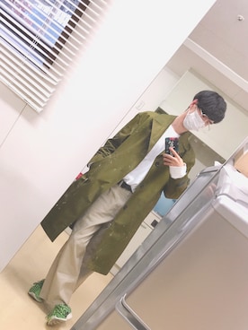 「韓国好きな人と繋がりたい」｜よんたさん（メンズ・168cm）の春コーディネート