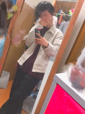 「韓国好きな人と繋がりたい」｜「アイテム（ブルゾン）」を使った、よんたさん（メンズ・168cm）の春コーディネート