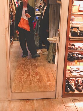 「UNIQLO（ユニクロ）のシルキーフリースジャケット（長袖）（その他アウター、グリーン系）」を使った、よんたさん（メンズ・168cm）の秋コーディネート