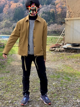 「アイテム（ブルゾン）」を使った、じゅんさん（メンズ・166cm・10代）の秋コーディネート