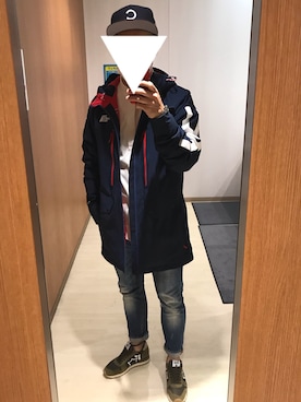 「Simplicite（サンプリシテ）のアイテム」を使った、M☆NKICHIさん（メンズ・172cm）の秋コーディネート