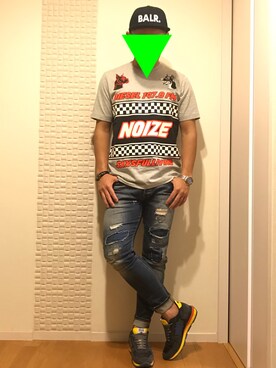 「レア」｜M☆NKICHIさん（メンズ・172cm）の夏コーディネート