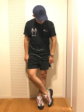 「OFF-WHITE」｜「アイテム（腕時計）」を使った、M☆NKICHIさん（メンズ・172cm）の夏コーディネート