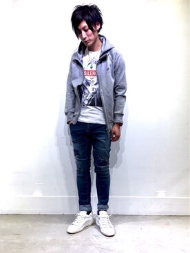 Takuto Itouさん(メンズ・170cm)の春コーディネート