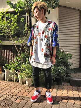 Takuto Itouさん(メンズ・170cm)の夏コーディネート