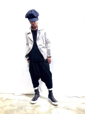 「backlash」｜「アイテム（キャスケット）」を使った、Takuto Itouさん（メンズ・170cm）の冬コーディネート