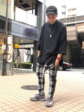 「ROYAL FLASH（ロイヤルフラッシュ）のアイテム（アクセサリー）」を使った、Takuto Itouさん（メンズ・170cm）の春コーディネート