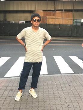 Takuto Itouさん（メンズ・170cm）の夏コーディネート