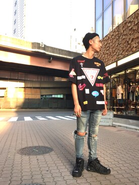 Takuto Itouさん（メンズ・170cm）の夏コーディネート