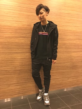 「1PIU1UGUALE3  RELAX （ウノピゥウノウグァーレトレ リラックス）のアイテム（ブルゾン）」を使った、Takuto Itouさん（メンズ・170cm）の秋コーディネート
