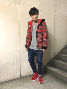 Takuto Itouさん（メンズ・170cm）の秋コーディネート