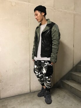 Takuto Itouさん（メンズ・170cm）の秋コーディネート