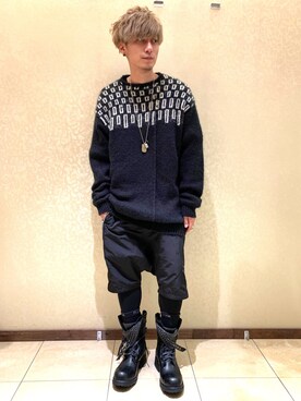 「KMRii」｜「アイテム（アクセサリー）」を使った、Takuto Itouさん（メンズ・170cm）の春コーディネート