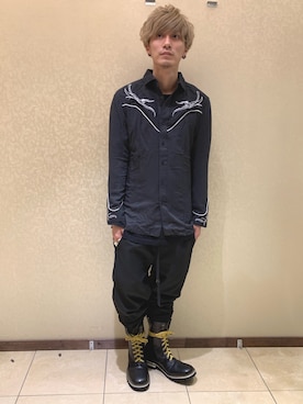 「CATORCE（カトルセ）のアイテム」を使った、Takuto Itouさん（メンズ・170cm）の春コーディネート