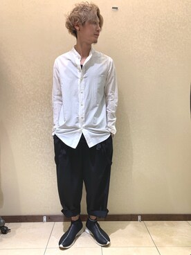 Takuto Itouさん(メンズ・170cm)の春コーディネート